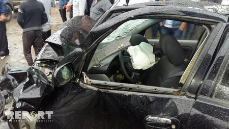Lənkəranda avtomobil qəzası baş verib, 7 nəfər xəsarət alıb - FOTO