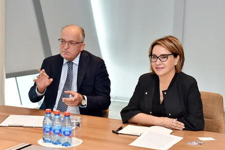 SOCAR-da Almaniyanın işgüzar xanımlardan ibarət nümayəndə heyəti ilə görüş olub