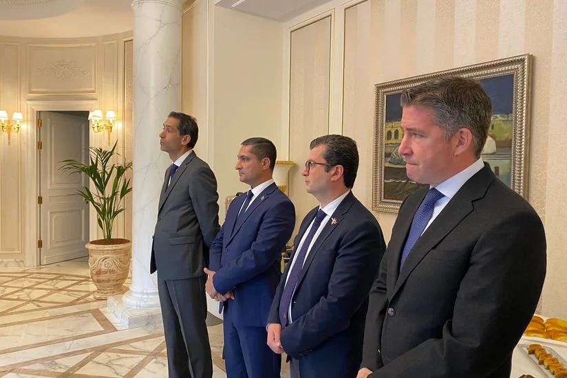 Milli Məclisin deputatları Cümhuriyyət qurucularının məzarlarını ziyarət ediblər