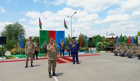 Raket və Artilleriya Qoşunlarının hərbi hissəsində tədbir keçirilib
