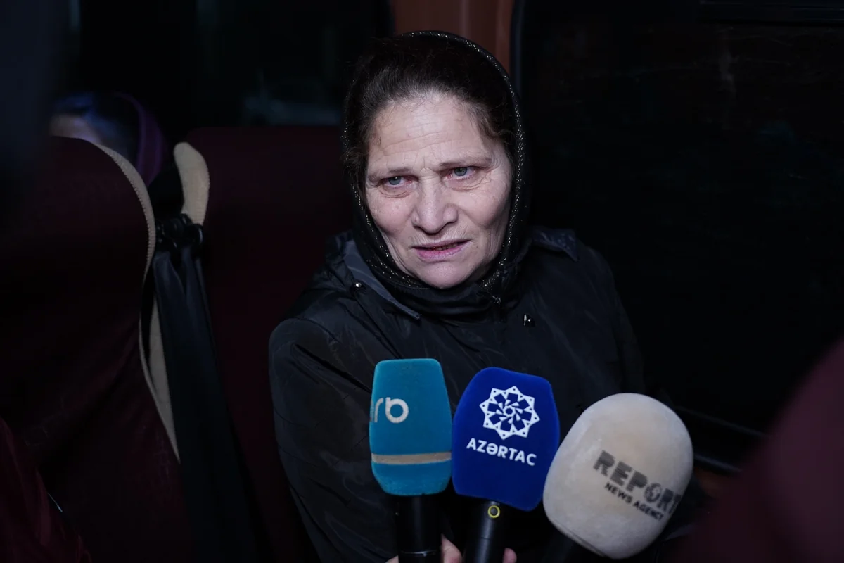 Жительница Физули: Сейчас возвращаюсь на родину вместе с сыном