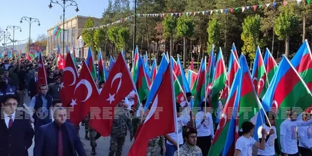 Zəfər Günü Tovuz və Gədəbəydə də qeyd olunub