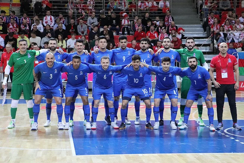 Azərbaycan futzal yığması dünya reytinqində geriləyib