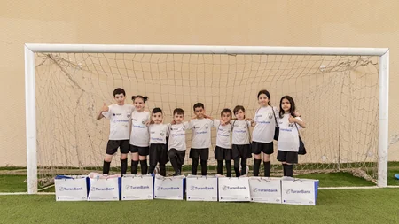 “TuranBank”ın dəstək olduğu “V Neftçili Yay Futbol Düşərgəsi”nə start verildi