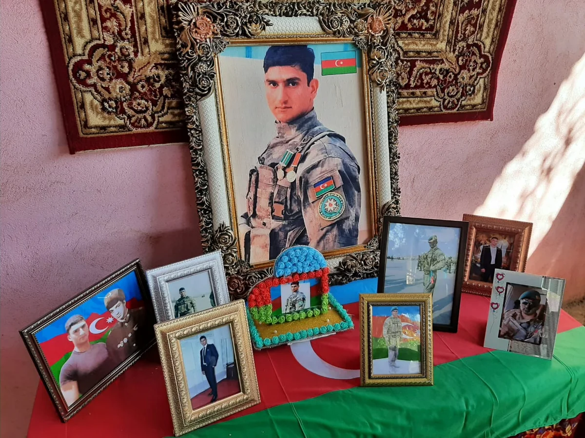 Ağstafada şəhidin anım mərasimi keçirilib