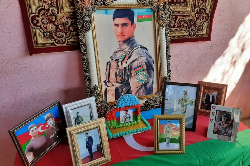 Ağstafada şəhidin anım mərasimi keçirilib