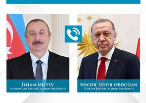 Ilham Aliyev makes phone call to Recep Tayyip Erdogan
