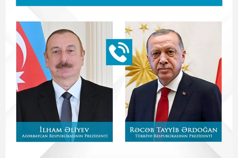  İlham Əliyev Rəcəb Tayyib Ərdoğana zəng edib