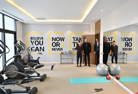 President Ilham Aliyev and First Lady Mehriban Aliyeva attend inauguration of Shabran Recreation Complex