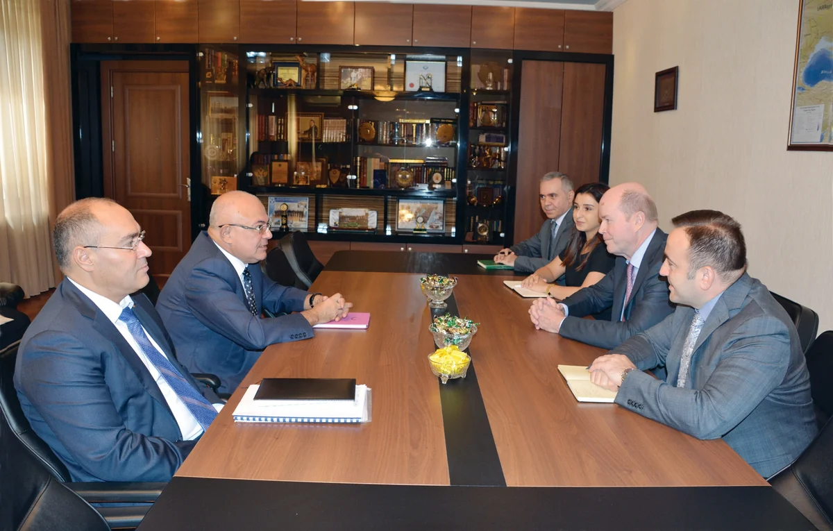 DGK sədri BP şirkətinin regional prezidentini qəbul edib