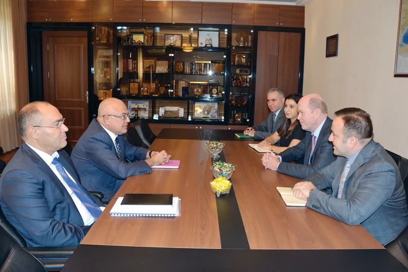 DGK sədri BP şirkətinin regional prezidentini qəbul edib