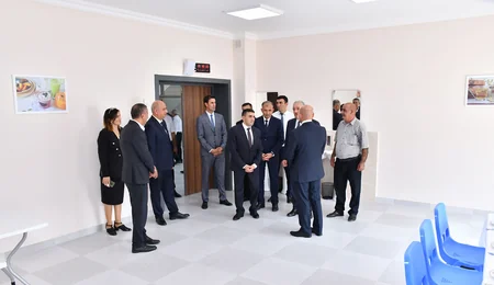 Ağdamda Baharlı 1 qəsəbə məktəbinin açılışı olub
