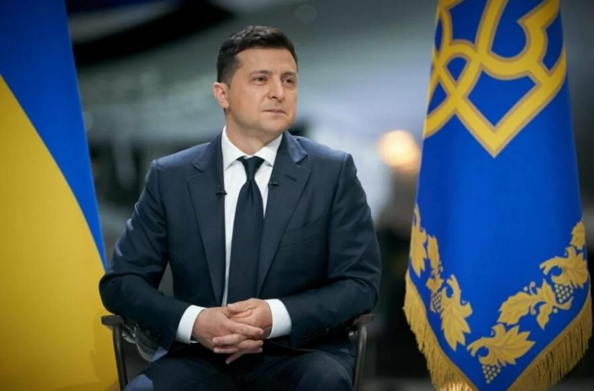 Зеленский получил награду - Герб Таллинна