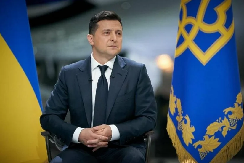 Зеленский получил награду - Герб Таллинна