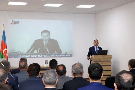 Heydər Əliyevin 100 illiyi münasibətilə AYNA-da növbəti tədbir keçirilib