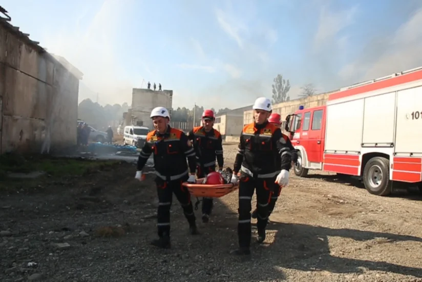 Ağstafada  mülki müdafiə təlimi keçirilib