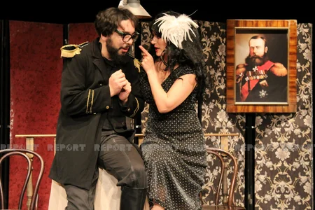 Tbilisidəki Azərbaycan teatrı görkəmli aktyorumuzun nəticələrinin iştirakı ilə yeni tamaşa təqdim edib