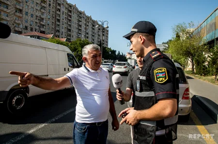 Yol polisi Xətai rayonunda profilaktik-maarifləndirmə tədbirləri keçirib - FOTOLAR - VİDEO - YENİLƏNİB