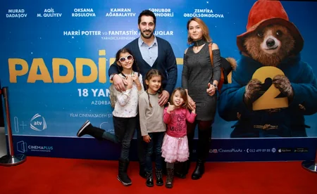 CinemaPlusda Azərbaycan dilinə dublyaj edilmiş “Paddinqton 2” filminin nümayişi olub - FOTO - VİDEO