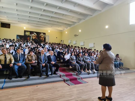 FHN Yasamal rayonu 286 nömrəli məktəbdə təlim keçirib