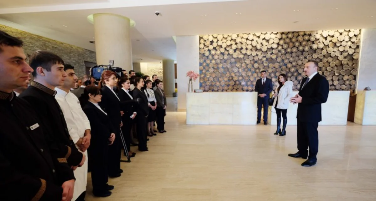 ​Azərbaycan Prezidenti İlham Əliyev “Şahdağ” qış-yay turizm kompleksində olub