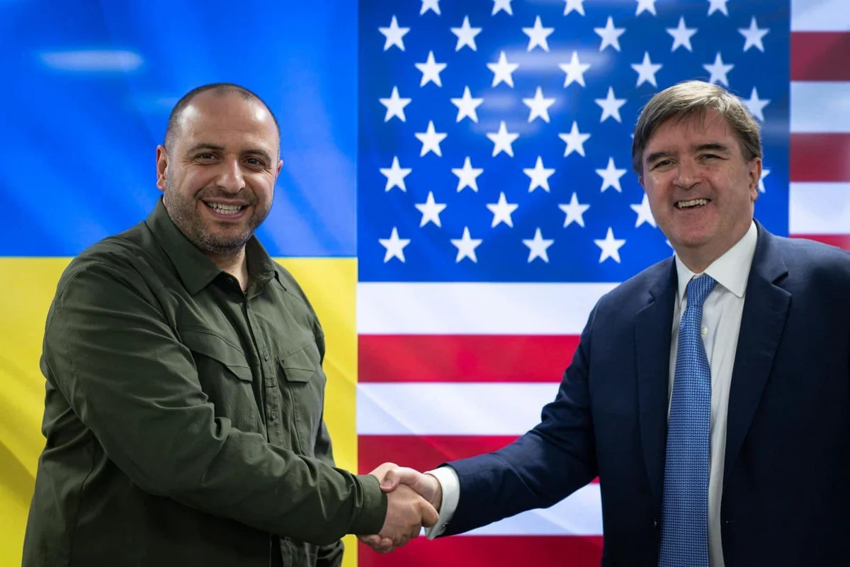 Ukrainian defense minister meets with US assistant secretary of state