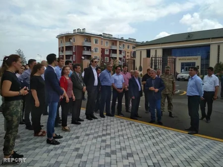 Diplomatik xidmət orqanlarının əməkdaşları cəbhə bölgəsinə gediblər