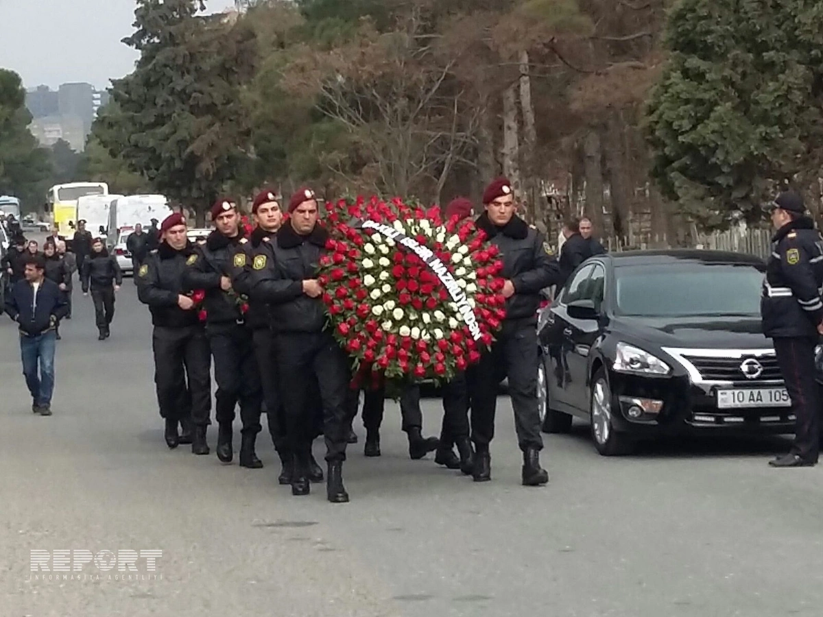 Nardaranda şəhid olan polislər dəfn edilib - YENİLƏNİB - FOTO