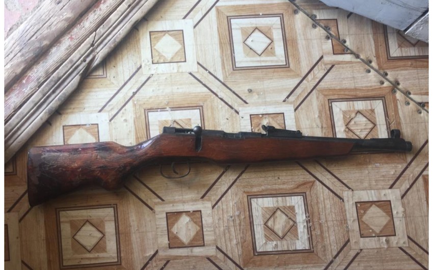 Göygöldə qanunsuz silah saxlayan şəxs tutuldu