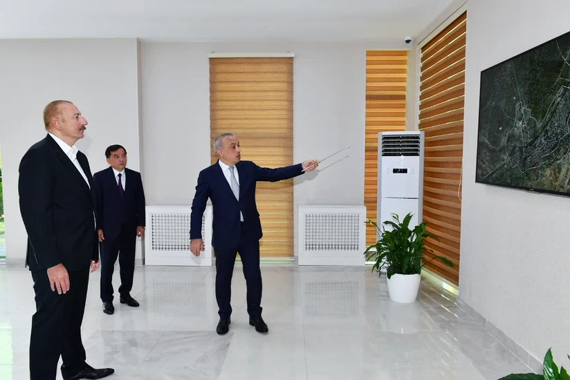Qazax şəhərinin su təchizatı və kanalizasiya sistemləri istismara verilib - YENİLƏNİB