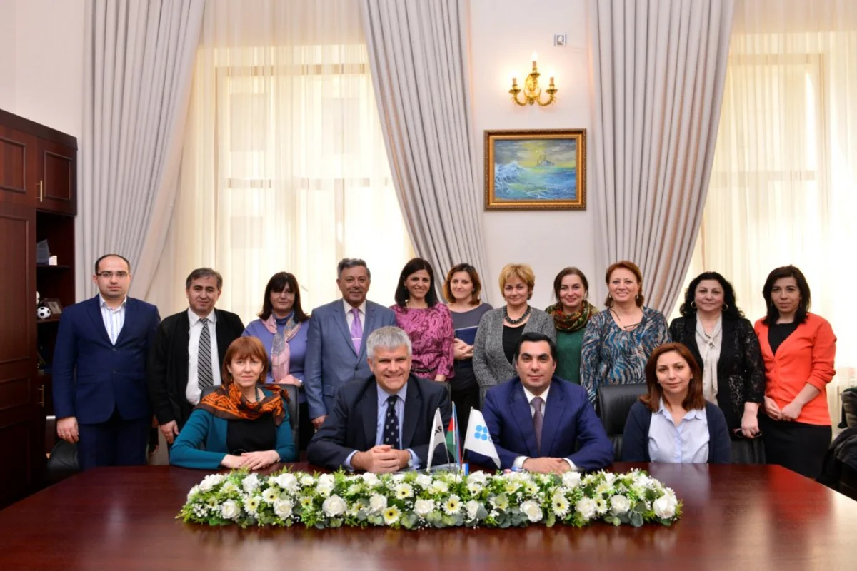 British Council-un Avropa üzrə regional direktoru Bakı Ali Neft Məktəbində olub