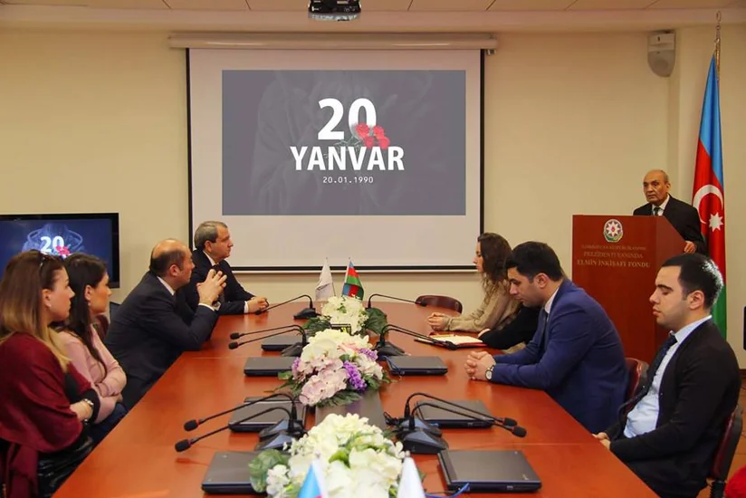 Elmin İnkişafı Fondunda 20 Yanvar faciəsi ilə əlaqədar anım tədbiri keçirilib