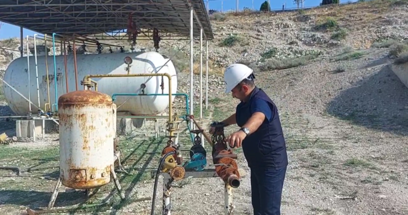 Şəmkirdə maye qazdoldurma məntəqəsinin istismarı dayandırılıb