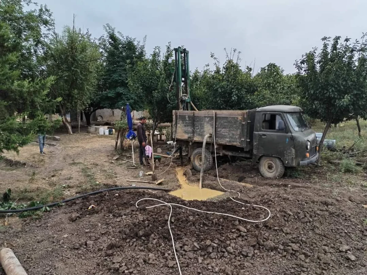 В селе Новрузаллы Джалилабадского района устраняют проблемы с водоснабжением