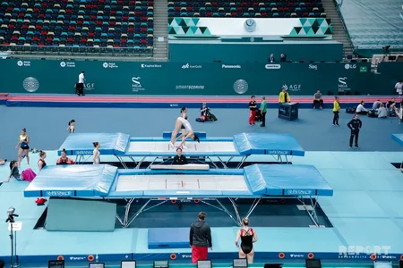 Milli Gimnastika Arenasında ilin ilk yarışı - REPORTAJ