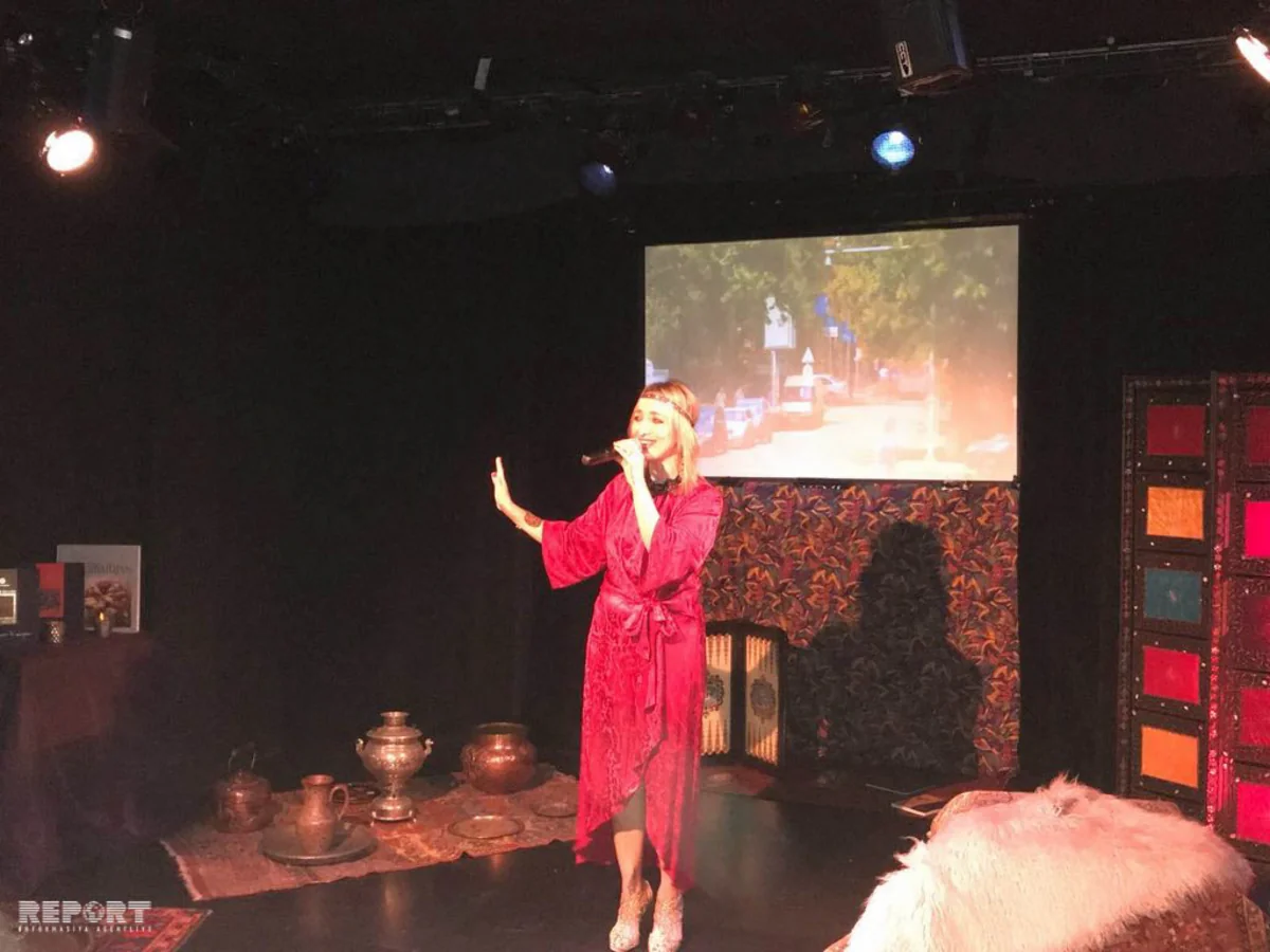 Parisdə azərbaycanlı müğənninin konserti olub - FOTO