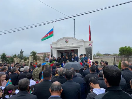 В Шеки увековечена память шехида Отечественной войны