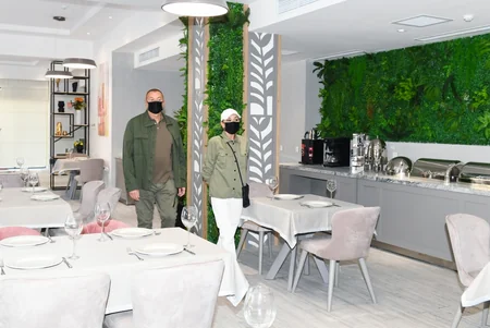 Prezident İlham Əliyev və Mehriban Əliyeva Şuşada “Qarabağ” hotelinin açılışında iştirak ediblər