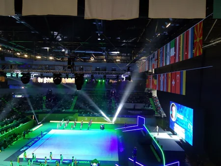 Bakıda bədii gimnastika üzrə Avropa çempionatının açılış mərasimi keçirilib