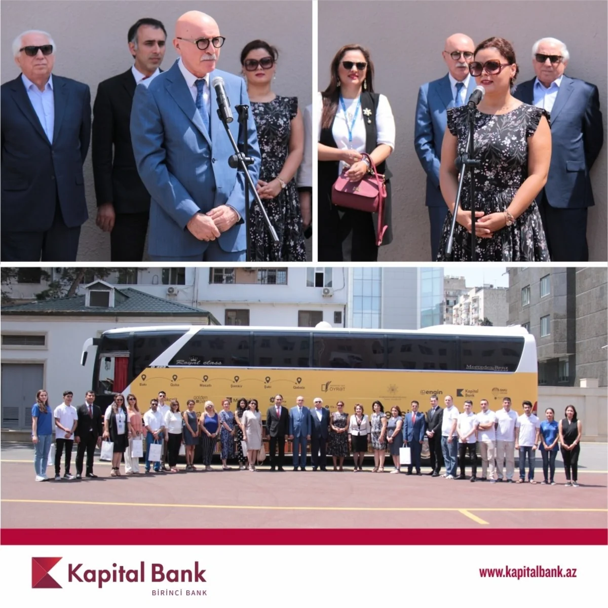Kapital Bank - партнер проекта Автобус знаний