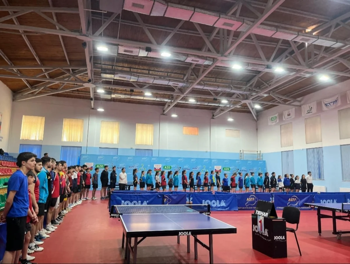 Stolüstü tennis üzrə Azərbaycan çempionatına start verilib