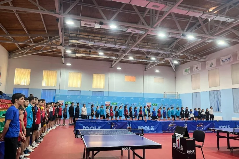 Stolüstü tennis üzrə Azərbaycan çempionatına start verilib