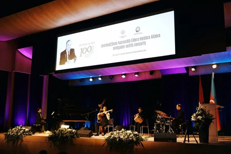 Latviyada Heydər Əliyevin 100 illiyinə həsr olunmuş təntənəli konsert keçirilib