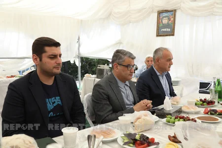 Jurnalist Məhərrəm İbrahimovun şəhid olmasının ildönümü münasibətilə mərasim keçirilib