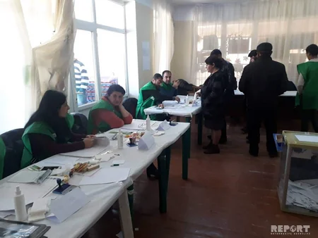 Gürcüstan azərbaycanlıları prezident seçkilərində fəal iştirak edirlər