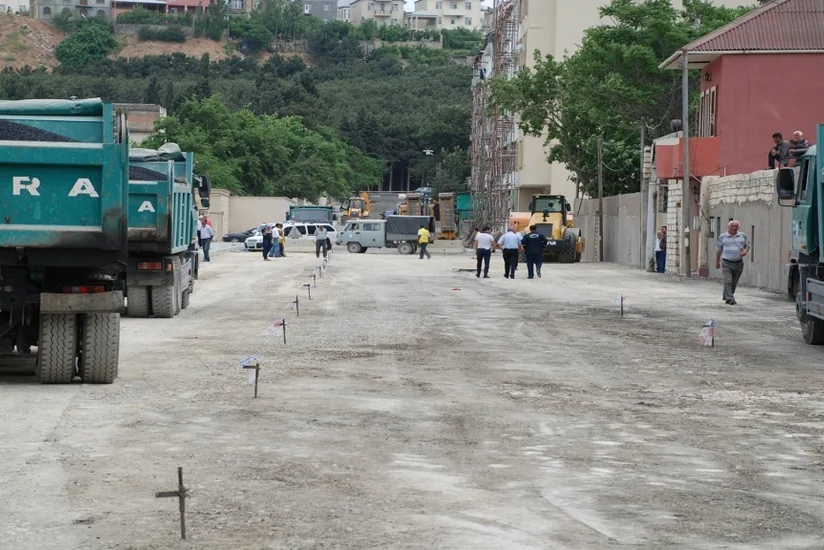 Bakıda daha iki küçənin təmiri başa çatır