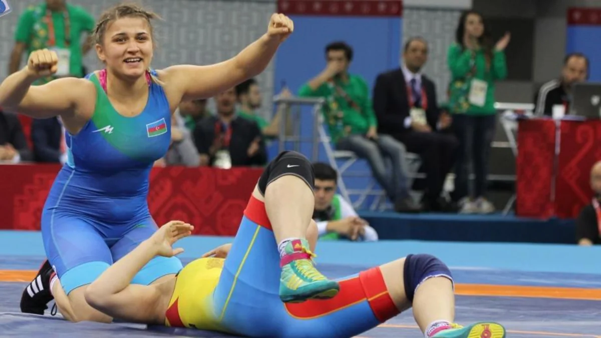 Avropa çempionatı: Azərbaycanın qadın güləşçisi bürünc medal qazanıb