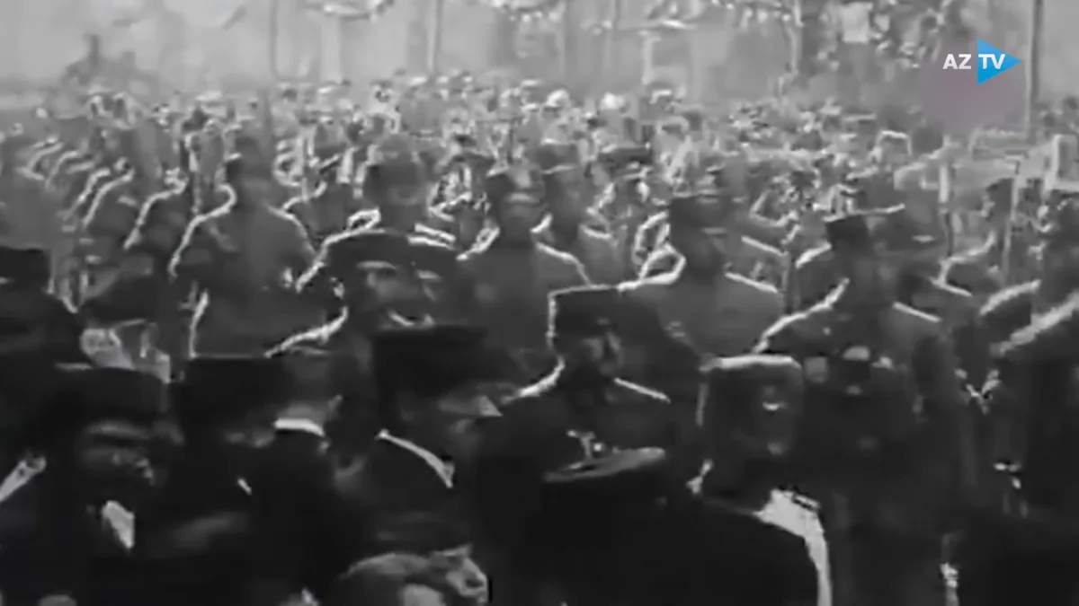 Nargindən xilas olunan türk əsgərlərin nadir görüntüləri əldə edilib