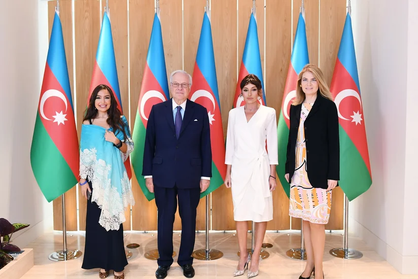 Birinci vitse-prezident Mehriban Əliyeva “Rothschild Global Financial Advisory” şirkətinin rəhbəri ilə görüşüb