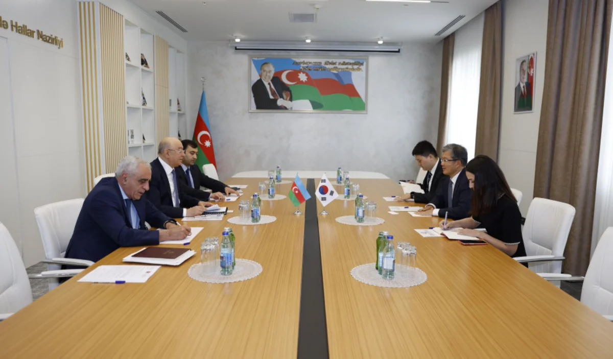 Azerbaijan, Korea discuss enhancing cooperation to combat emergency situations